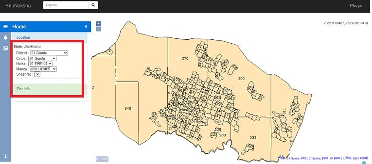 Bhu Naksha Jharkhand 1